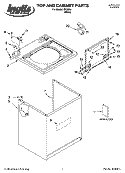 Part Location Diagram of 8578236 Whirlpool Use & Care Guide