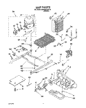 UNIT Diagram and Parts List for 3XARG479WP01  Whirlpool Refrigerator