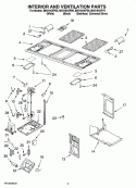 Part Location Diagram of W10244597 Whirlpool PLATE-GIDE