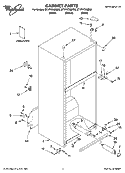 Part Location Diagram of 2301880 Whirlpool Use & Care Guide