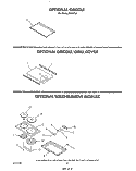 GRIDDLE , GRIDDLE/GRILL COVER Diagram and Parts List for N9357L3  Roper Range