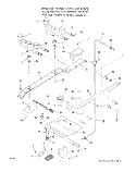 LOWER OVEN BODY Diagram and Parts List for 1873^1A  Whirlpool Range
