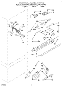 CONTROL PANEL Diagram and Parts List for KBLC36MHT01  KitchenAid Refrigerator