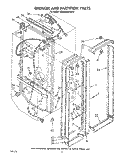 BREAKER AND PARTITION Diagram and Parts List for ED22EMXPWR0  Whirlpool Refrigerator