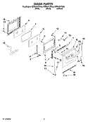 Part Location Diagram of W10169552 Whirlpool Handle Spacer - Black