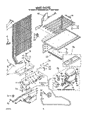 UNIT Diagram and Parts List for ET14MNXSW00  Whirlpool Refrigerator