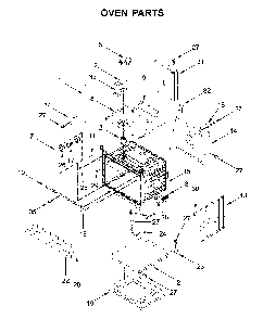 Oven parts Diagram and Parts List for WOS31ES7JS01  Whirlpool Wall Oven