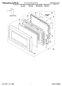 Part Location Diagram of 8172024 Whirlpool FRAME-DOOR