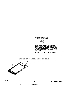 Optional Equipment Diagram and Parts List for 2384*0A  Roper Range