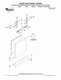 Part Location Diagram of WPW10441007 Whirlpool Access Panel - White