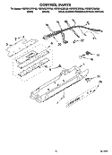 Part Location Diagram of 2318773 Whirlpool Overlay, Control Box
