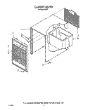 SECTION Diagram and Parts List for BFD401  Whirlpool Dehumidifier