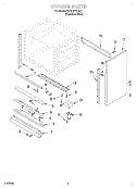 CHASSIS, OPTIONAL Diagram and Parts List for KDRP407HSS1  KitchenAid Range