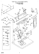 SECTION Diagram and Parts List for LEN1000HQ1  Whirlpool Dryer