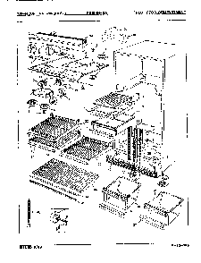 03 - Fresh Food Compartment Diagram and Parts List for RB19HA-2A  Whirlpool Refrigerator
