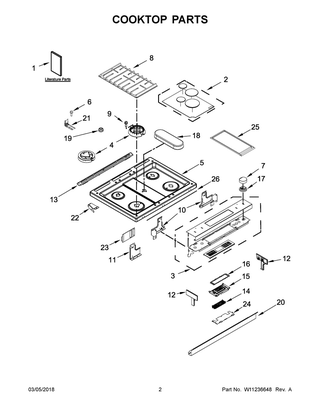 Part Location Diagram of W10911850 Whirlpool HARNS-WIRE