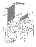 UNIT Diagram and Parts List for 6ET18GKXWW00  Whirlpool Refrigerator