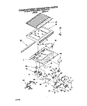 COMPARTMENT SEPARATOR Diagram and Parts List for KTRC20KAWH02  Whirlpool Refrigerator