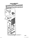 INSTALLATION Diagram and Parts List for X07002X00  Roper Air Conditioner