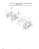 Part Location Diagram of 311684 Whirlpool Control Panel, Glass