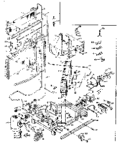 Unit Parts Diagram and Parts List for 198N18GL3  Kenmore Refrigerator