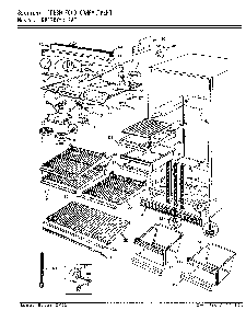 03 - Fresh Food Compartment Diagram and Parts List for RB17KN2AF  Whirlpool Refrigerator