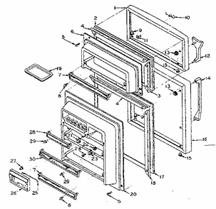 Part Location Diagram of 528919 Whirlpool USE ERP ER528919