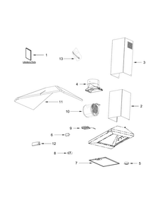 Part Location Diagram of W10894836 Whirlpool FILTER