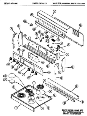 Part Location Diagram of M82D129 Whirlpool NOT AVAILABLE