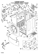 Part Location Diagram of W10131288 Whirlpool PANEL