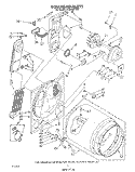 SECTION Diagram and Parts List for LE9520XTW0  Whirlpool Dryer