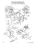 Part Location Diagram of 25741 Whirlpool Washer