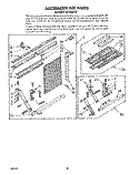 ACCESSORY KIT Diagram and Parts List for AC1352XT0  Whirlpool Air Conditioner