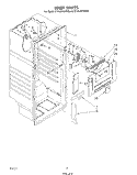 LINER Diagram and Parts List for ET14JMYSF02  Whirlpool Refrigerator