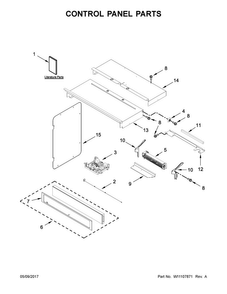 Part Location Diagram of W11248652 Whirlpool Blower Fan