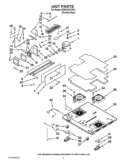 UNIT PARTS Diagram and Parts List for KDDC24CVX01  KitchenAid Refrigerator