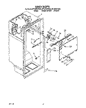 LINER Diagram and Parts List for ET18PKXYN00  Whirlpool Refrigerator