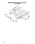 REFRIGERATOR CONTROL PANEL Diagram and Parts List for KSSS42DWX02  KitchenAid Refrigerator