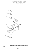 Part Location Diagram of 304505 Whirlpool Harness, Wiring