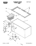 Part Location Diagram of LIT4356433 Whirlpool Owners Manual