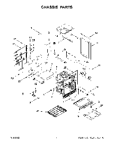 Part Location Diagram of W11509400 Whirlpool BASE-UNIT