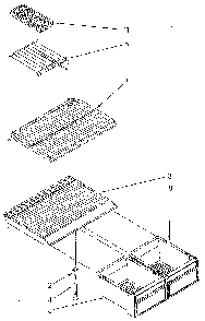 Shelf Diagram and Parts List for ET16JKXSN02  Whirlpool Refrigerator
