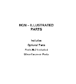 Optional parts (not included) Diagram and Parts List for WDF330PAHW4  Whirlpool Dishwasher