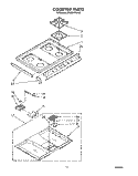 Part Location Diagram of 4320868 Whirlpool Panel, Control Mounting