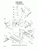 UNIT PARTS Diagram and Parts List for GI6FARXXY02  Whirlpool Refrigerator