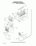 Part Location Diagram of WPW10122558 Whirlpool Ice Maker
