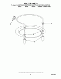 HEATER PARTS Diagram and Parts List for DU1055XTVB0  Whirlpool Dishwasher
