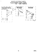 WATER SYSTEM Diagram and Parts List for LLV8233BN0  Whirlpool Washer
