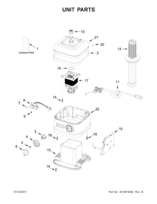 Part Location Diagram of W10827142 Whirlpool CORD-POWER