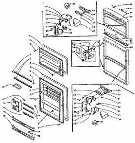 Part Location Diagram of 502116 Whirlpool Crest